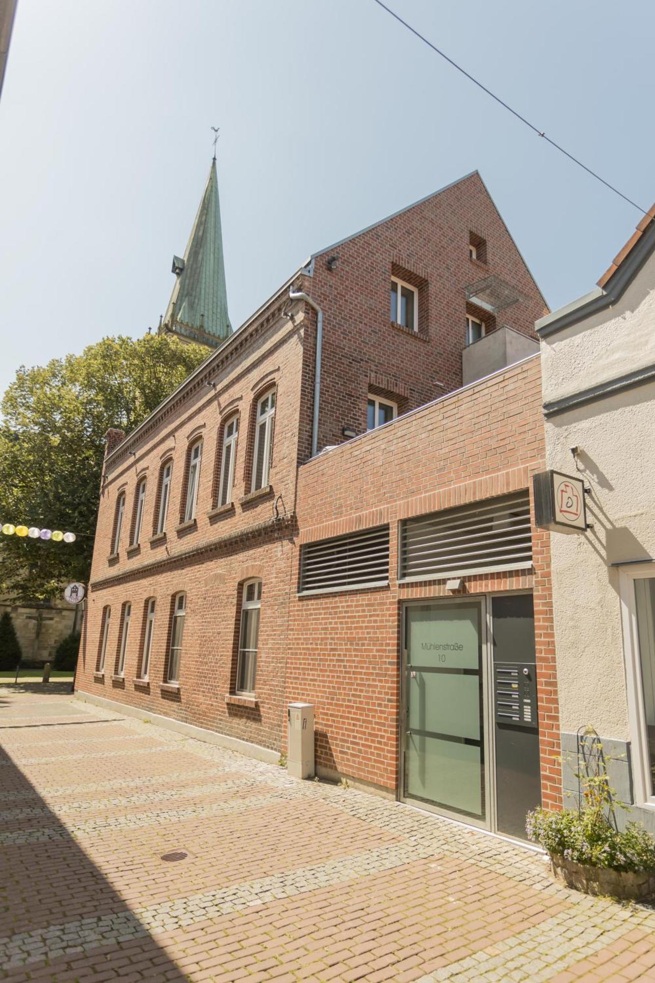 Stilvolles City-Apartment Glocke リューディングハウゼン エクステリア 写真